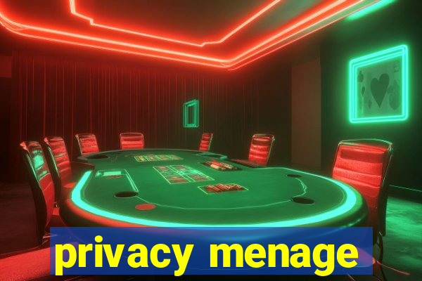 privacy menage